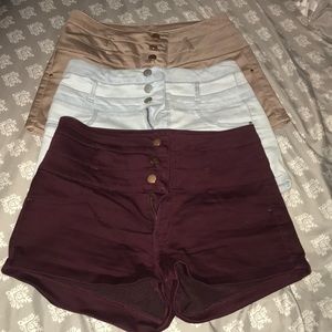 High-Waisted Shorts